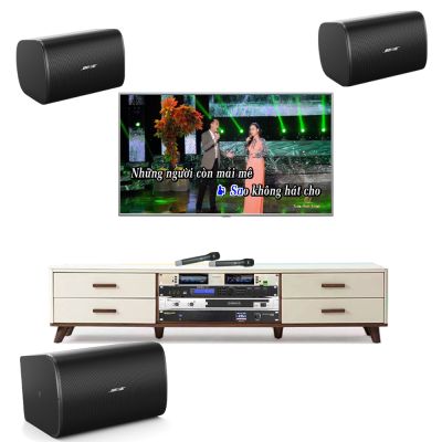 Bộ Dàn Karaoke Cao Cấp TVA 272022 (Bose Design Max DM8S + Fedyco D4.4 + Bose DesignMax DM10S-Sub + Paramax Mx-220 + Navison N.608 + Soundmix 599 Pro II) 0