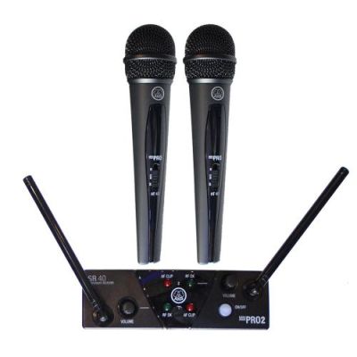 Micro Không Dây AKG WMS40 Mini 2 Dual Vocal Set 0