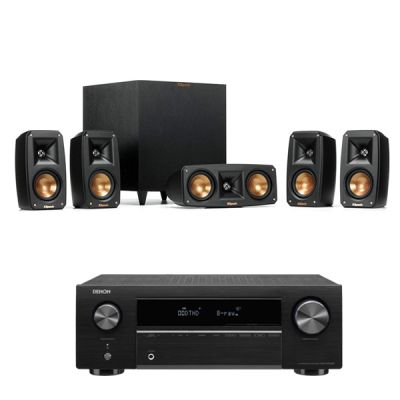 Dàn xem phim Klipsch Theater Pack 5.1- Denon AVR X250BT 0