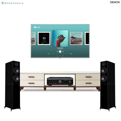 Dàn nghe nhạc NN130-TV (Wharfedale Diamond 12.4 + Denon PMA 1600NE) 0