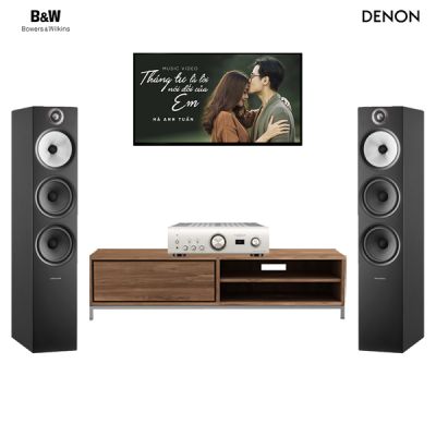 Dàn nghe nhạc 2 kênh NN05-TV (B&W 603 S2 Anniversary Edition & Denon PMA 1600NE) 0