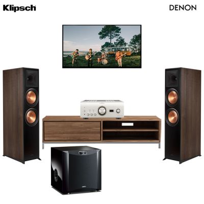 Dàn nghe nhạc 2 kênh NN12-TV (Klipsch 8000F & Denon 2500NE &Yamaha SW300) 0