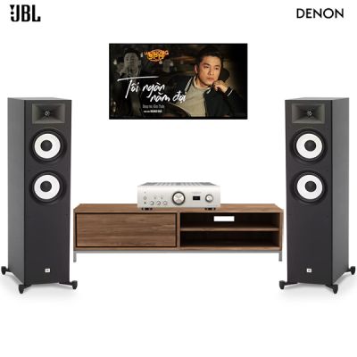 Dàn nghe nhạc 2 kênh NN15-TV (JBL Stage A190 & Denon PMA 1600NE) 0