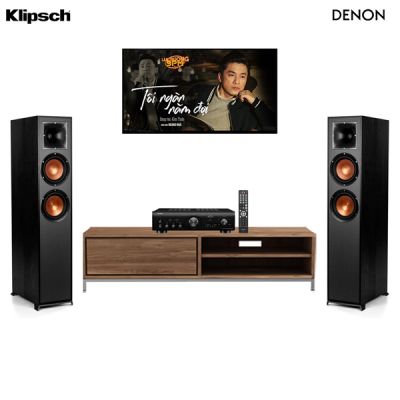 Dàn nghe nhạc 2 kênh NN60-TV ( Klipsch R620F & Denon PMA-800NE) 0