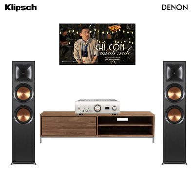 Dàn nghe nhạc 2 kênh NN62-TV (Klipsch R-820F & Denon PMA 1600NE) 0