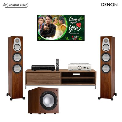 Dàn nghe nhạc 2 kênh NN67-TV (Monitor Audio 300 & Jamo J12+PMA 1600NE & Denon 800ne) 0