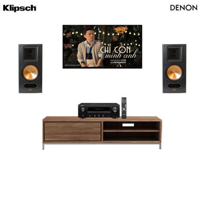 Dàn nghe nhạc 2 kênh NN72-TV (Denon DRA 800H & Klipsch RB 81 II) 0