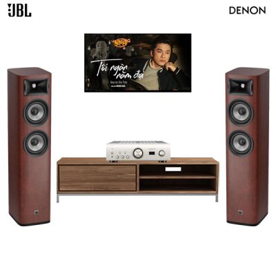 Dàn nghe nhạc NN84-TV (JBL Studio 680 & Denon PMA 1600NE) 0