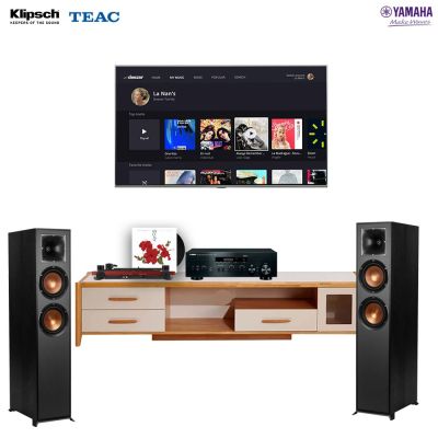 Dàn nghe nhạc đĩa than NNDT02 (Teac TN 180BT + Klipsch R-620F + Yamaha RN402) 0