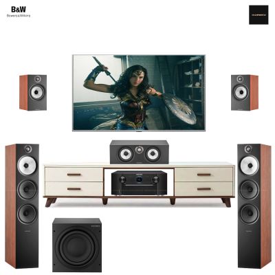 Dàn Xem Phim 5.1 XP134-TV (B&W 603 Anniversary Edition + B&W HTM6 S2 Anniversary Edition + B&W 606 Anniversary Edition + Sub B&W ASW610 + Marantz SR6015) 0