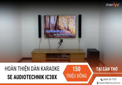 Hoàn Thiện Dàn Karaoke SE Audiotechnik IC38X Tại Cần Thơ