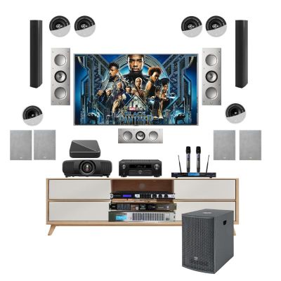 Dàn Karaoke Xem phim All In One Se Audiotechnik - KEF TVA07 0