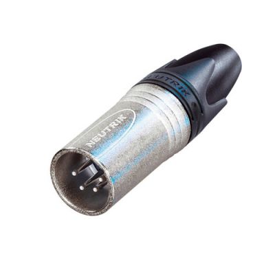 NEUTRIK - Jack XLR (canon) đực, 4pin, mạ nickel 0