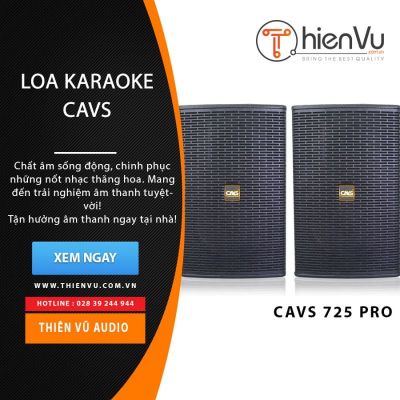 Loa karaoke CAVS 725 Pro chính hãng 0