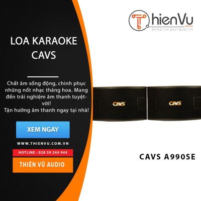 Loa karaoke CAVS A990SE chính hãng 0