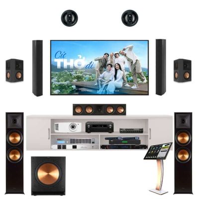 Dàn Karaoke Xem Phim All-In-One Se-Audiotechnik Klipsch Cao Cấp TVA04 0