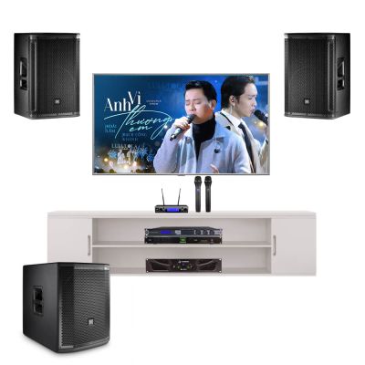 Dàn Âm Thanh Karaoke JBL SRX812 TVA 822023 0