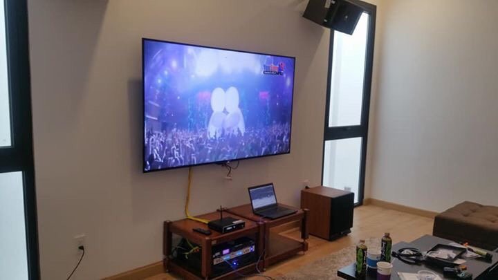 lắp đặt phòng karaoke gia đình