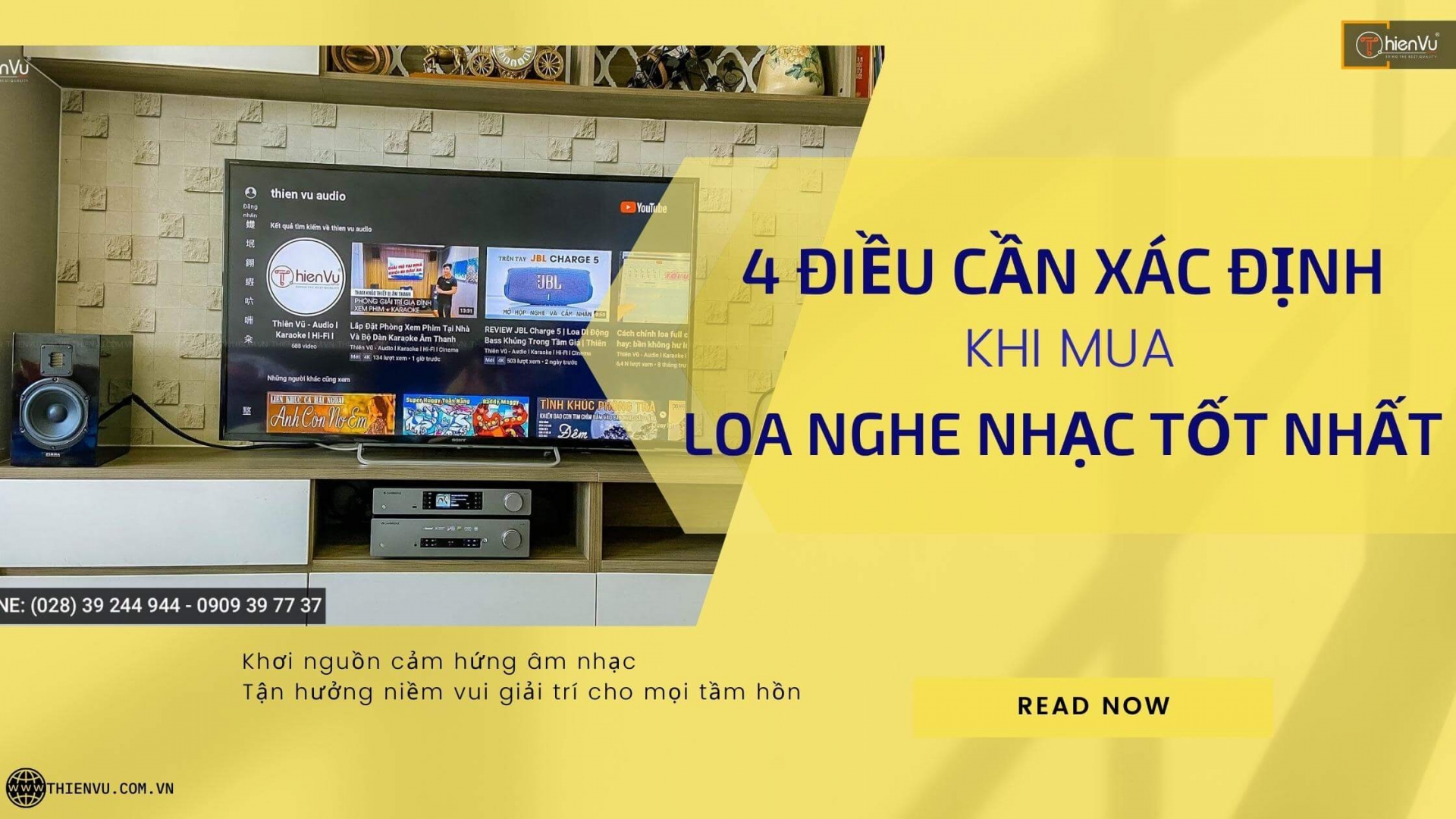 4 dieu can xac dinh khi mua loa nghe nhac