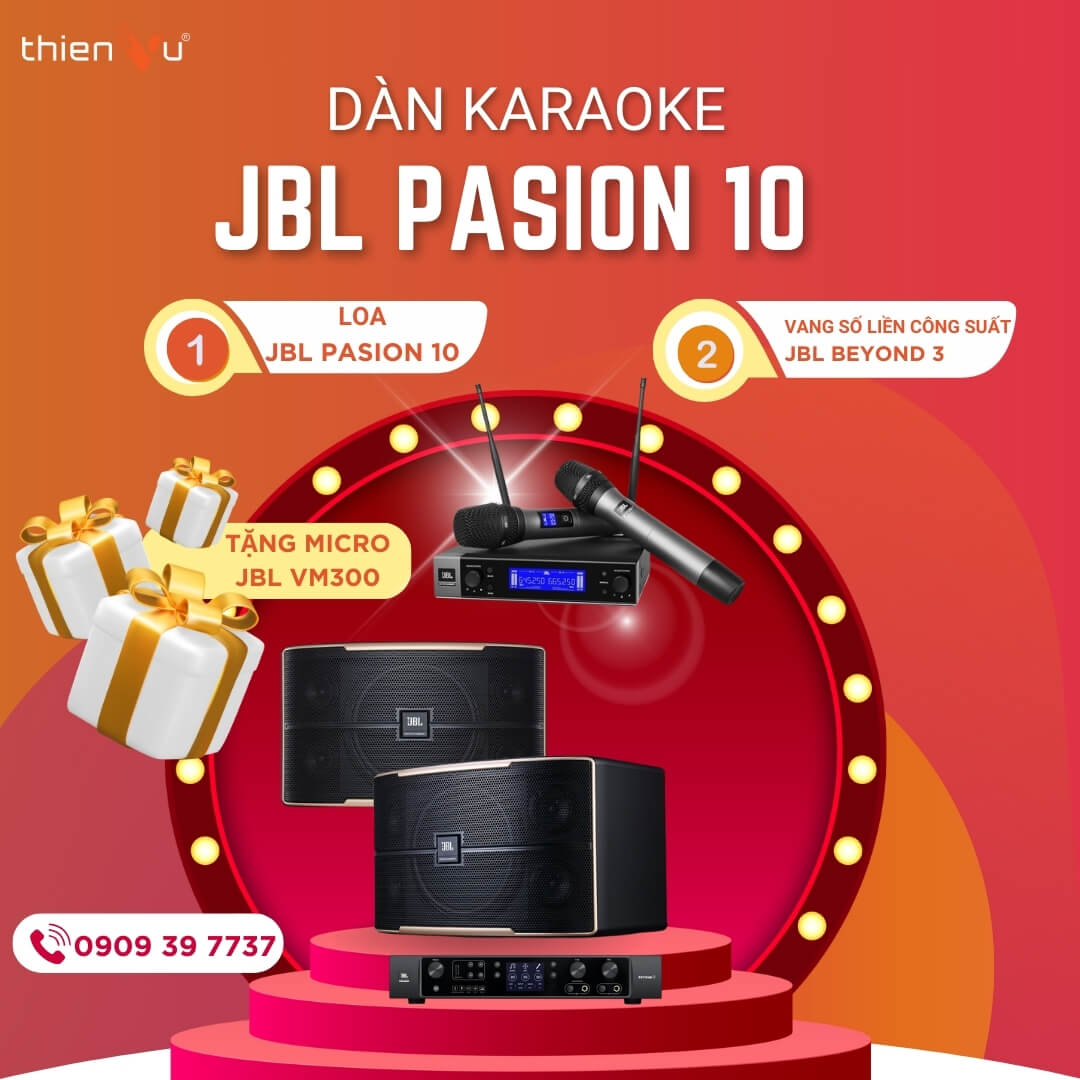 Sam dan loa karaoke JBL Pasion 10 hay nhat