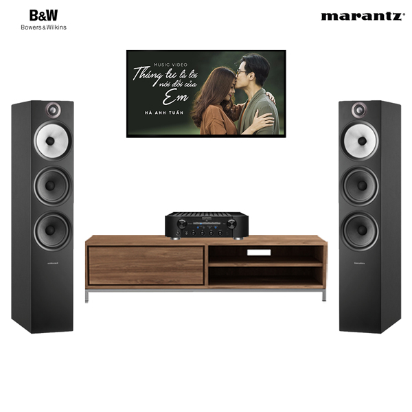 Dàn nghe nhạc 2 kênh NN16-TV(B&W 603 S2 & Marantz PM8006)