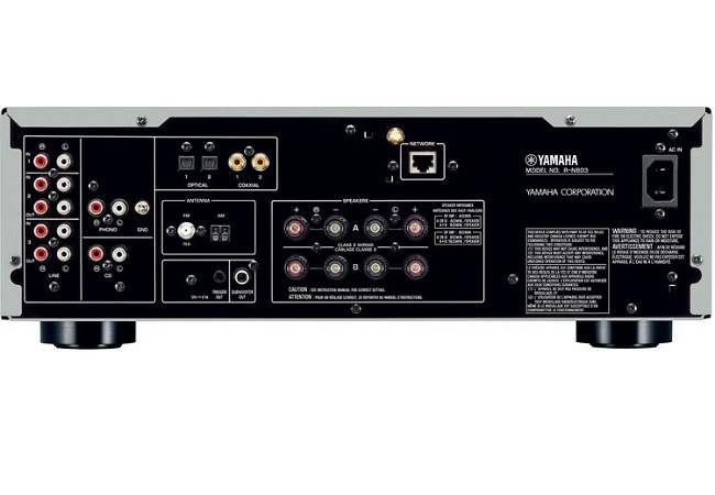 cổng kết nối amply Yamaha R-N803