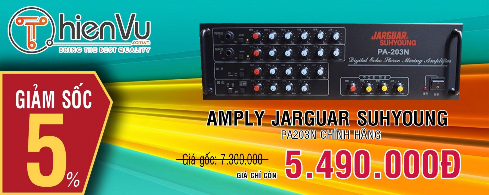 amply pa 203n chính hãng komi