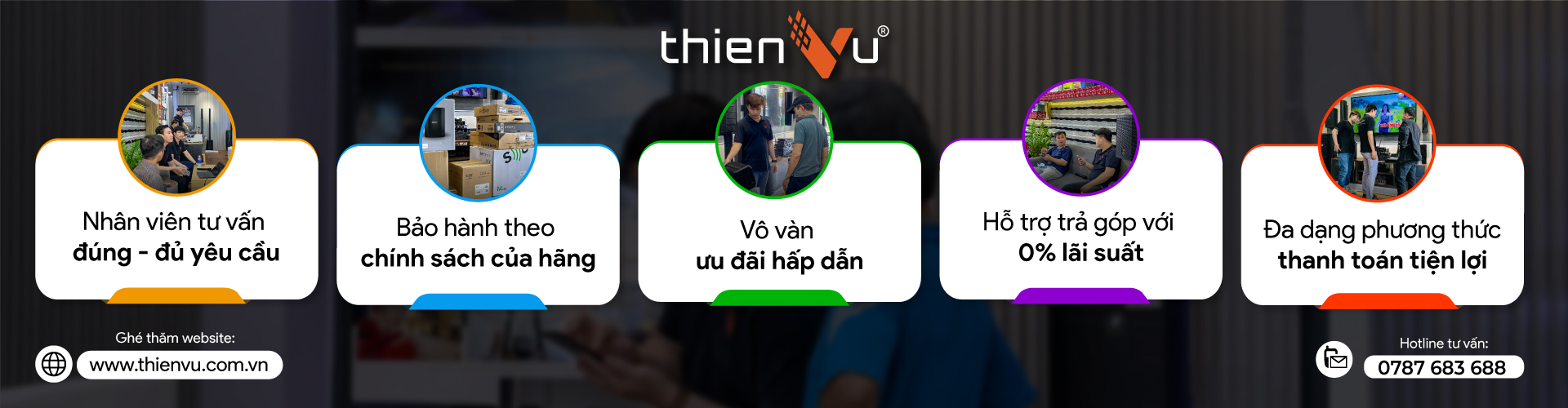 tien ich mua sam hap dan tai thien vu audio