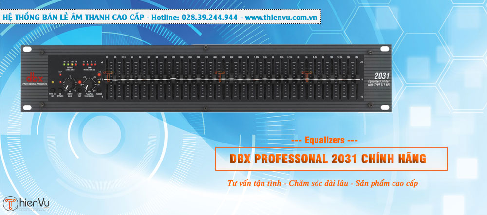 Equalizer dbx 2031 chính hãng