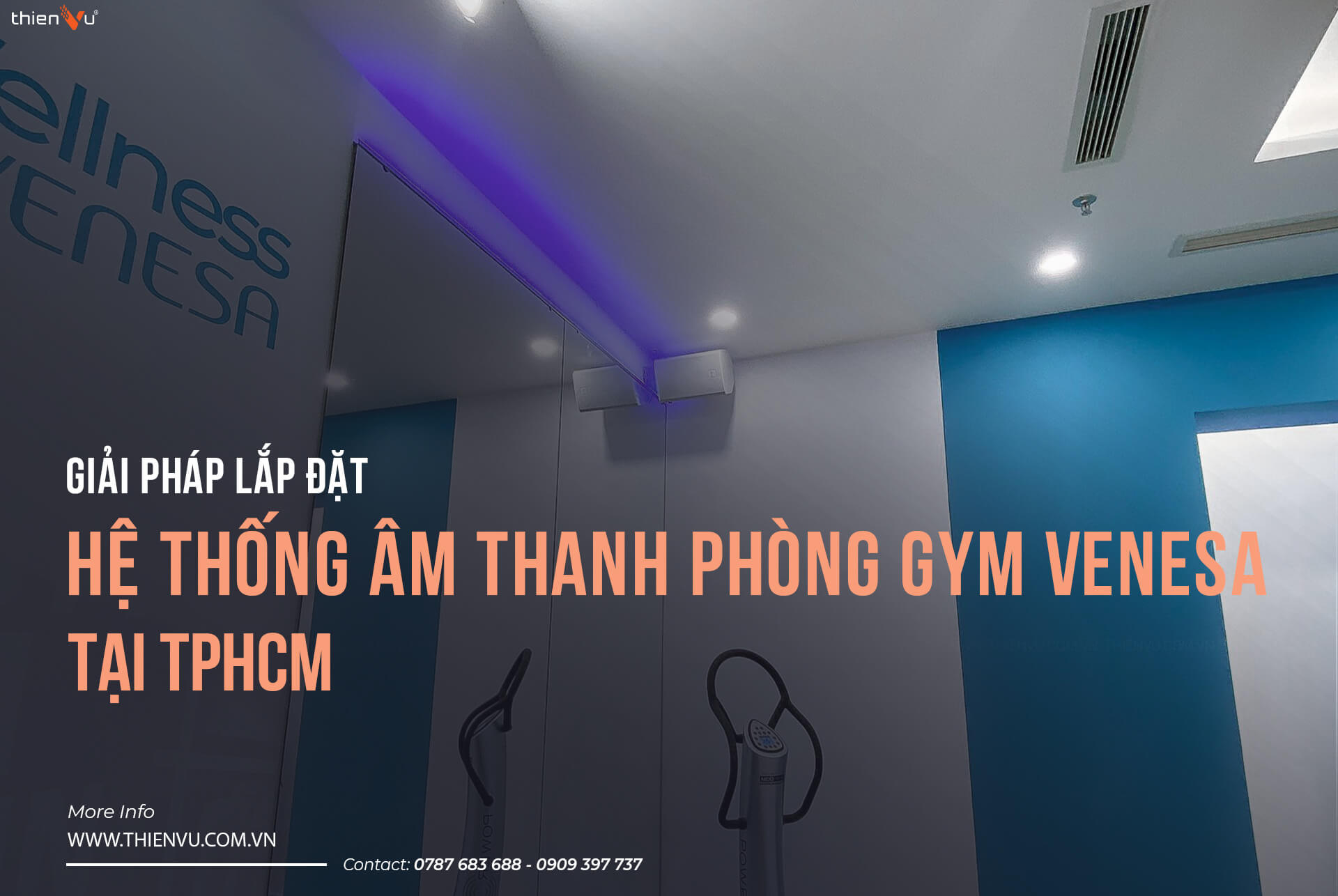 am thanh phong tap gym hien dai venesa tai tphcm