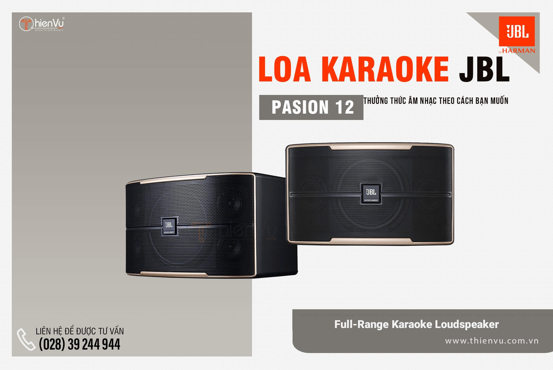 Dàn Karaoke Gia Đình JBL Pasion 12 TVA482025 Chính Hãng