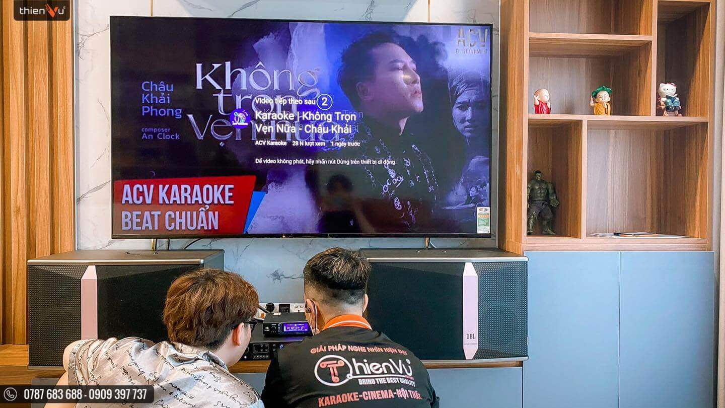Dàn Karaoke Gia Đình JBL Ki-512 TVA502025 Chính Hãng