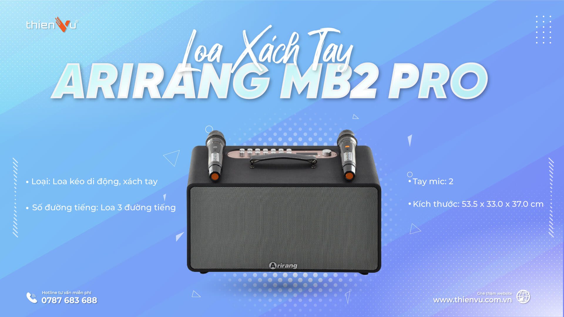 chi-tiet-loa-xach-tay-arirang-mb2-pro-thien-vu-audio