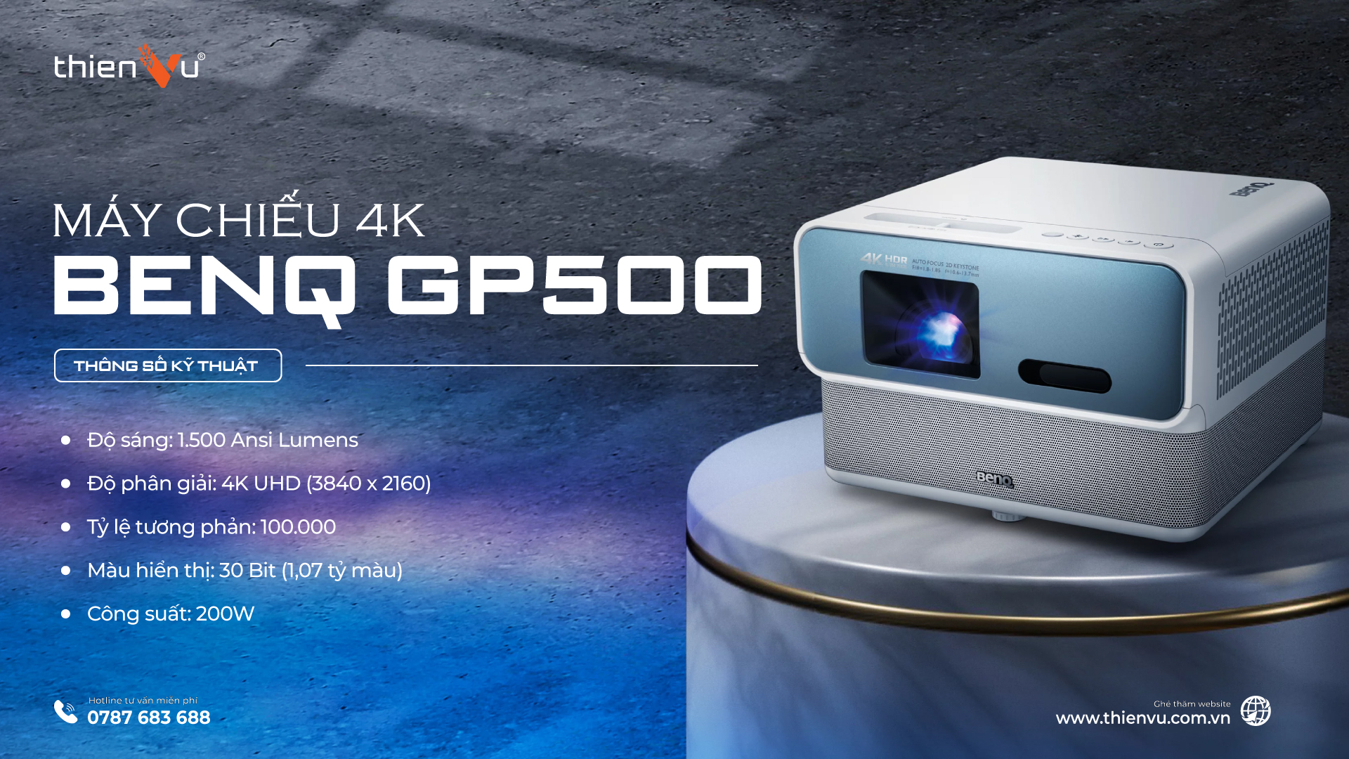 may-chieu-BenQ-GP500-chinh-hang