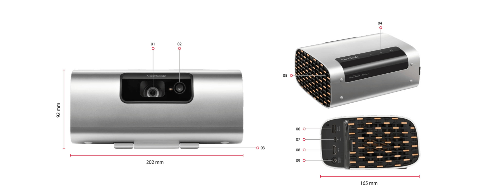 may-chieu-di-dong-laser-viewsonic-m10-gia-tot