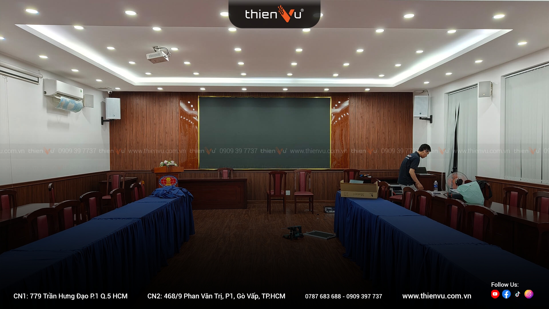 Hệ Thống Âm Thanh Hội Trường 250-300m2 TV14
