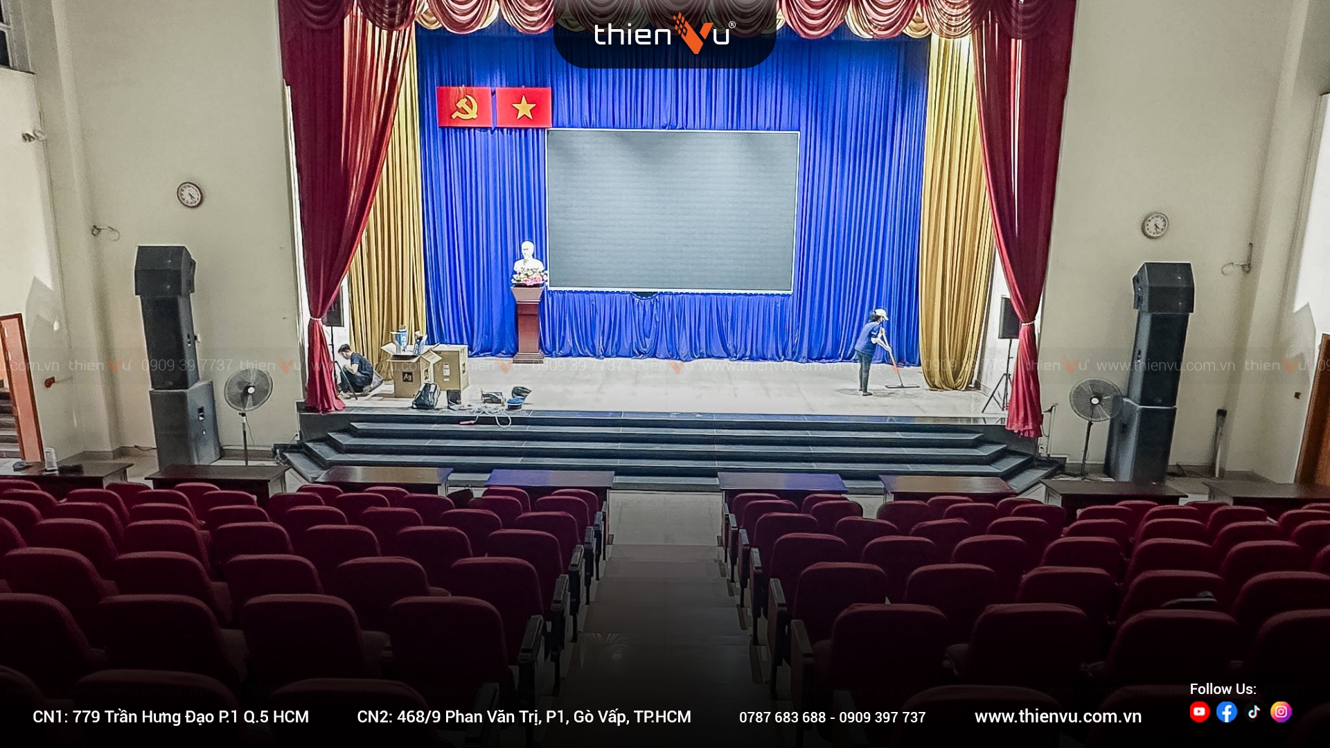 Hệ Thống Âm Thanh Hội Trường 250-300m2 TV14