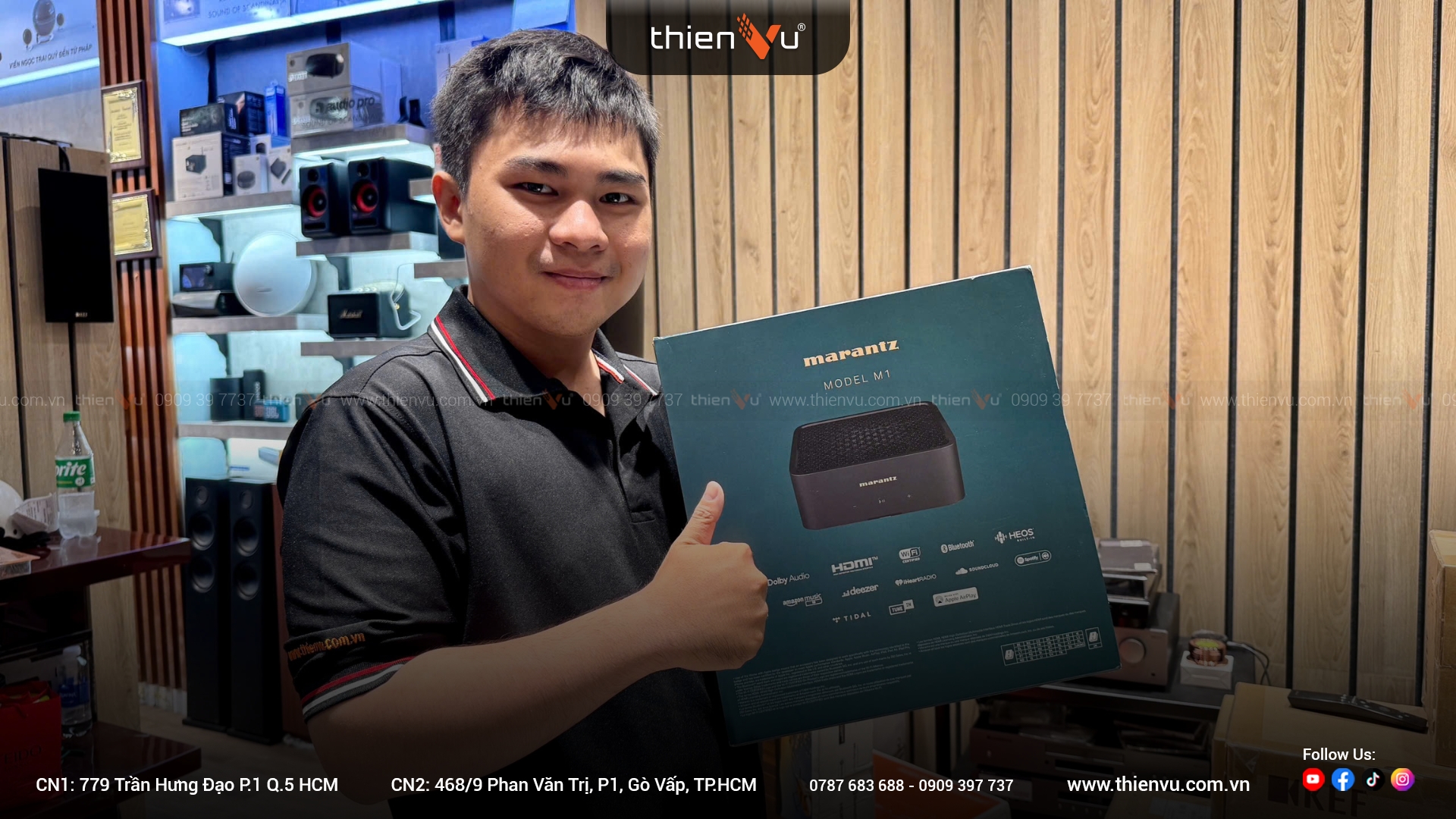 Amply nghe nhạc Marantz MODEL M1 Chính Hãng
