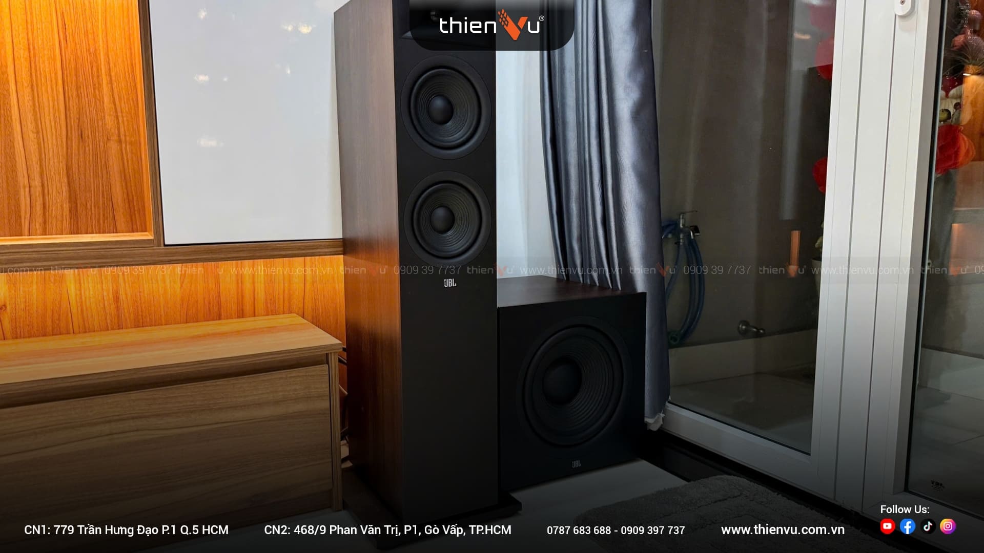 Dàn Xem Phim 5.1.2 JBL Stage 260F 252XP