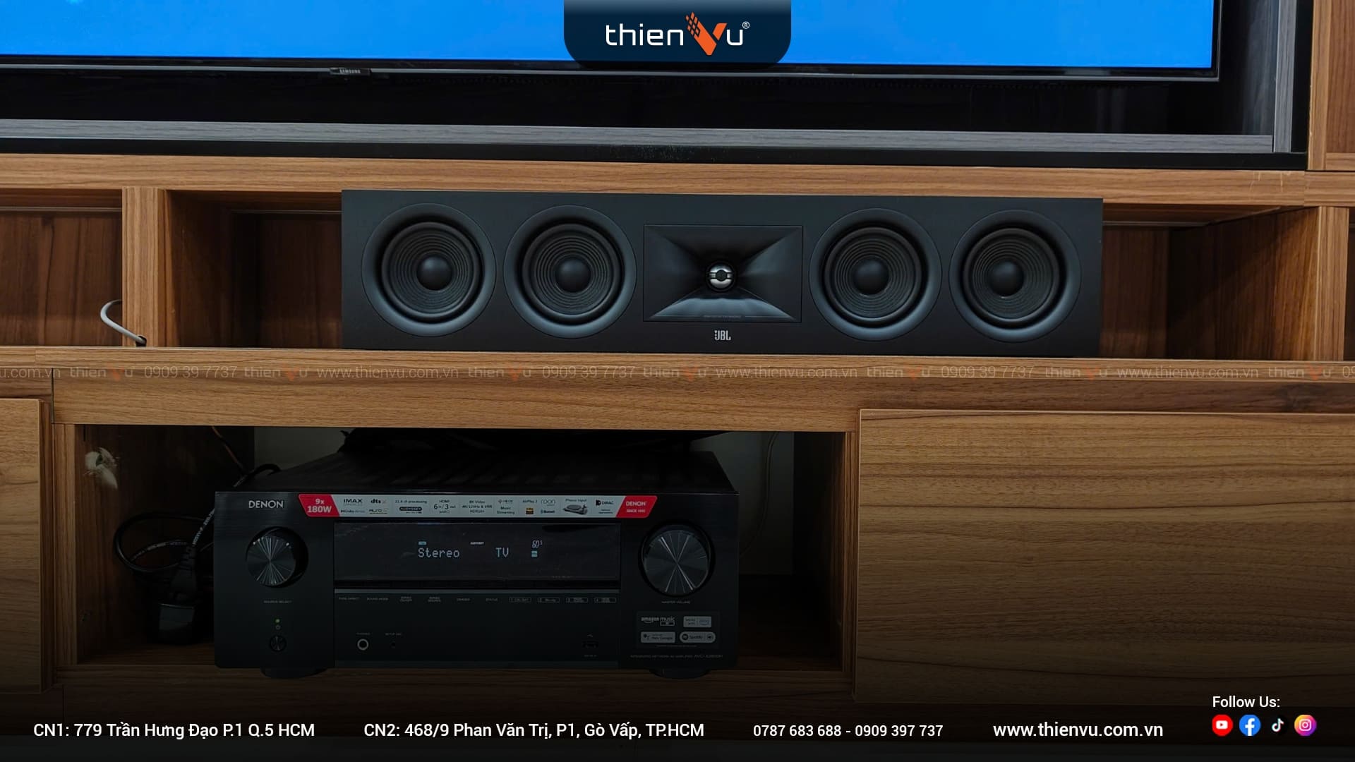 Dàn Xem Phim 5.1.2 JBL Stage 260F 252XP