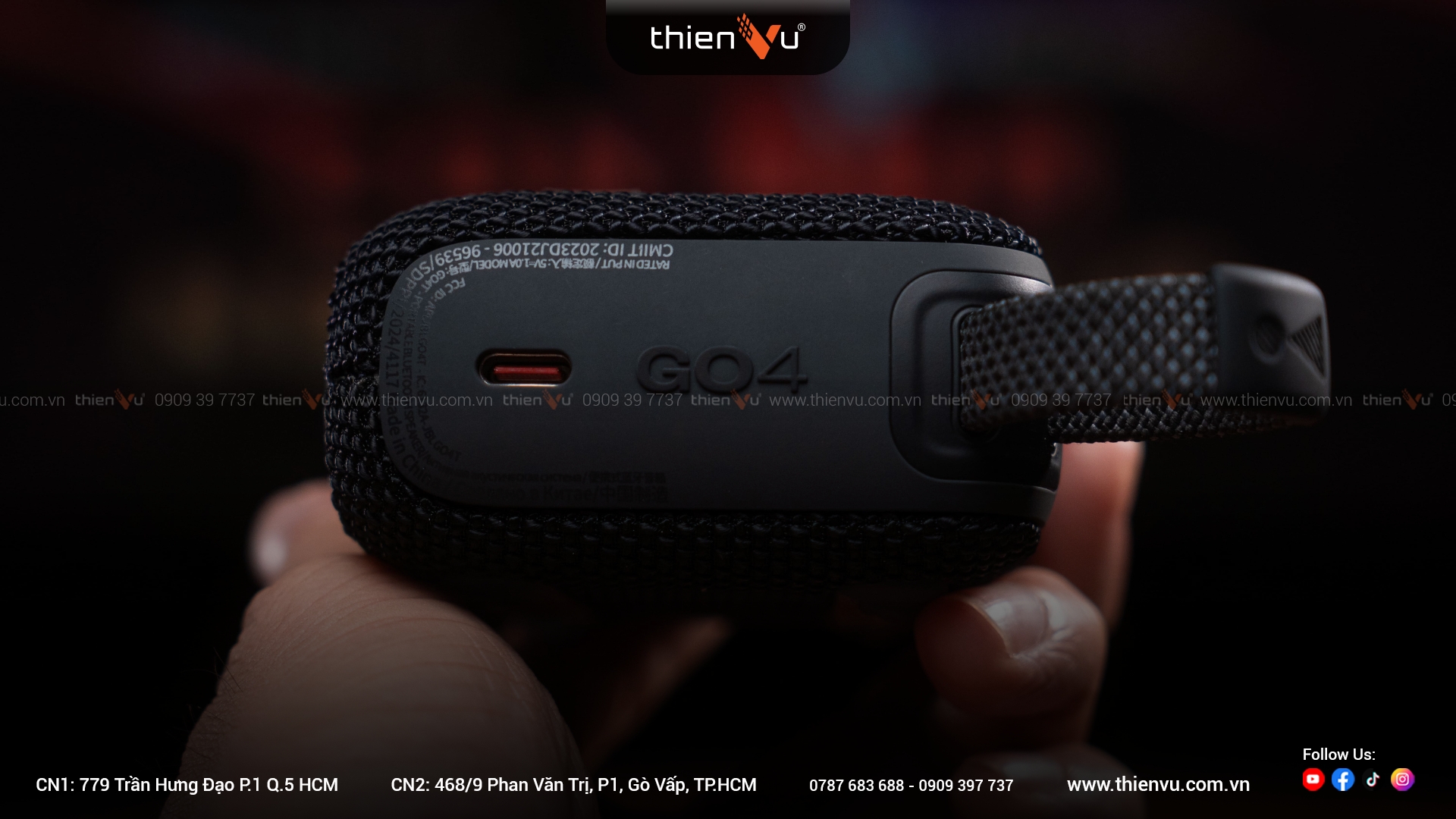 Loa Bluetooth JBL Go 4 Chính Hãng
