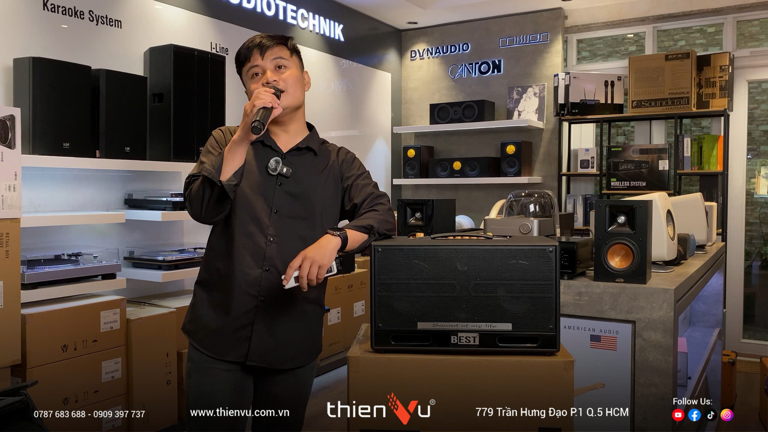 Loa Karaoke Di Động BEST Audio S16 Pro Chính Hãng