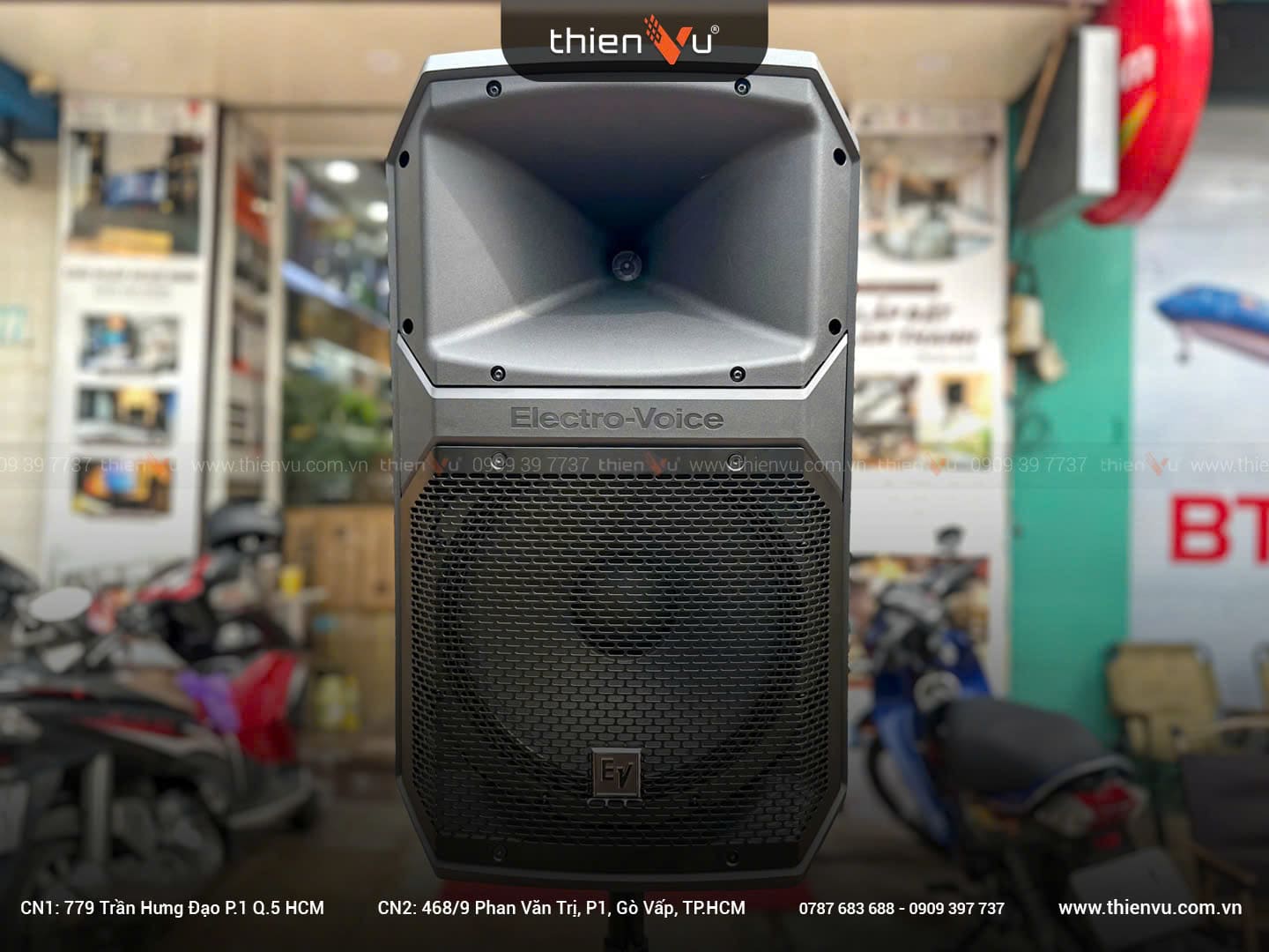 Loa Karaoke Di Động ElectroVoice EVIVA 12P Mới Nhất 2025