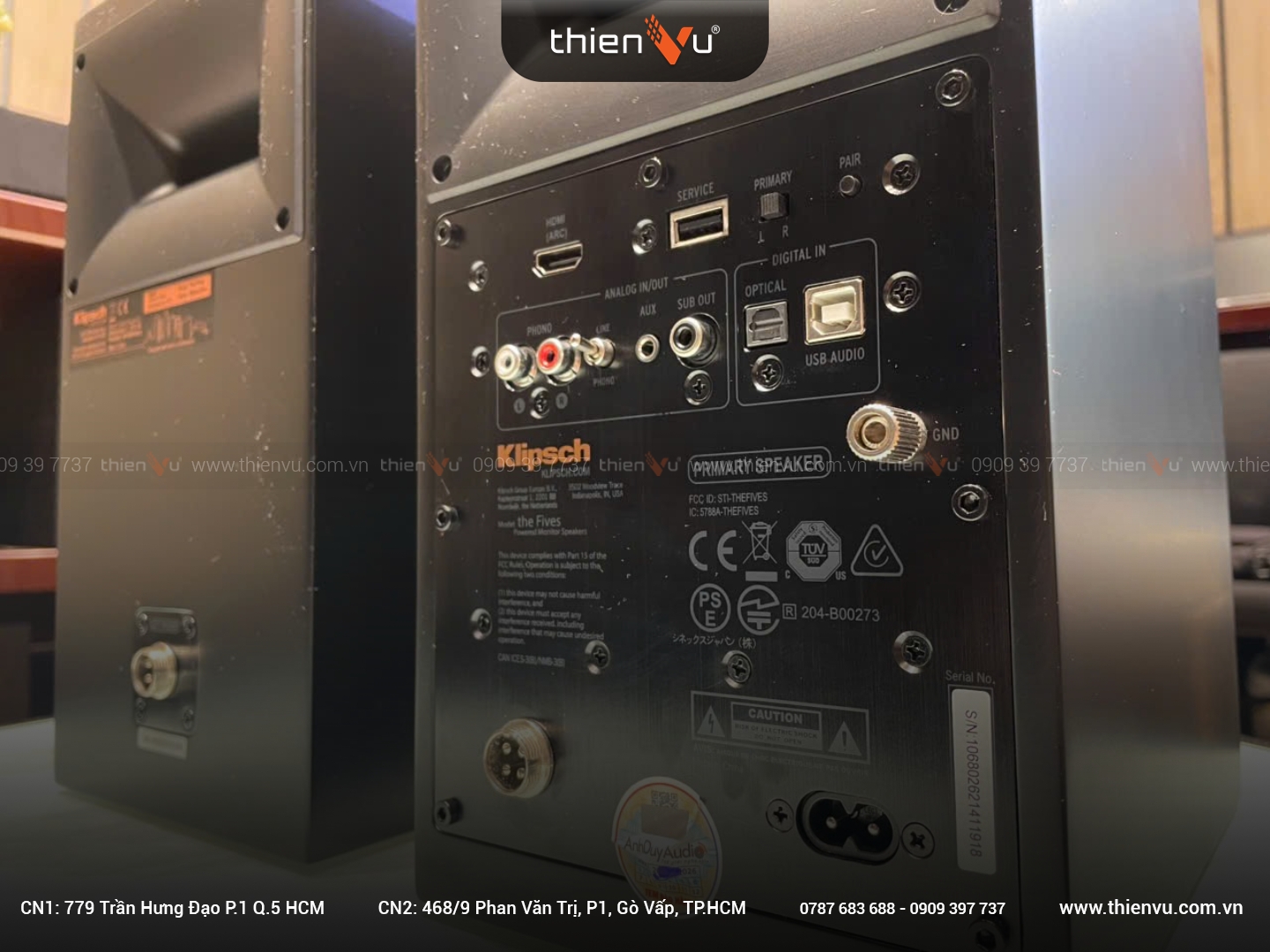 Loa Nghe Nhạc Klipsch The Fives Chính Hãng