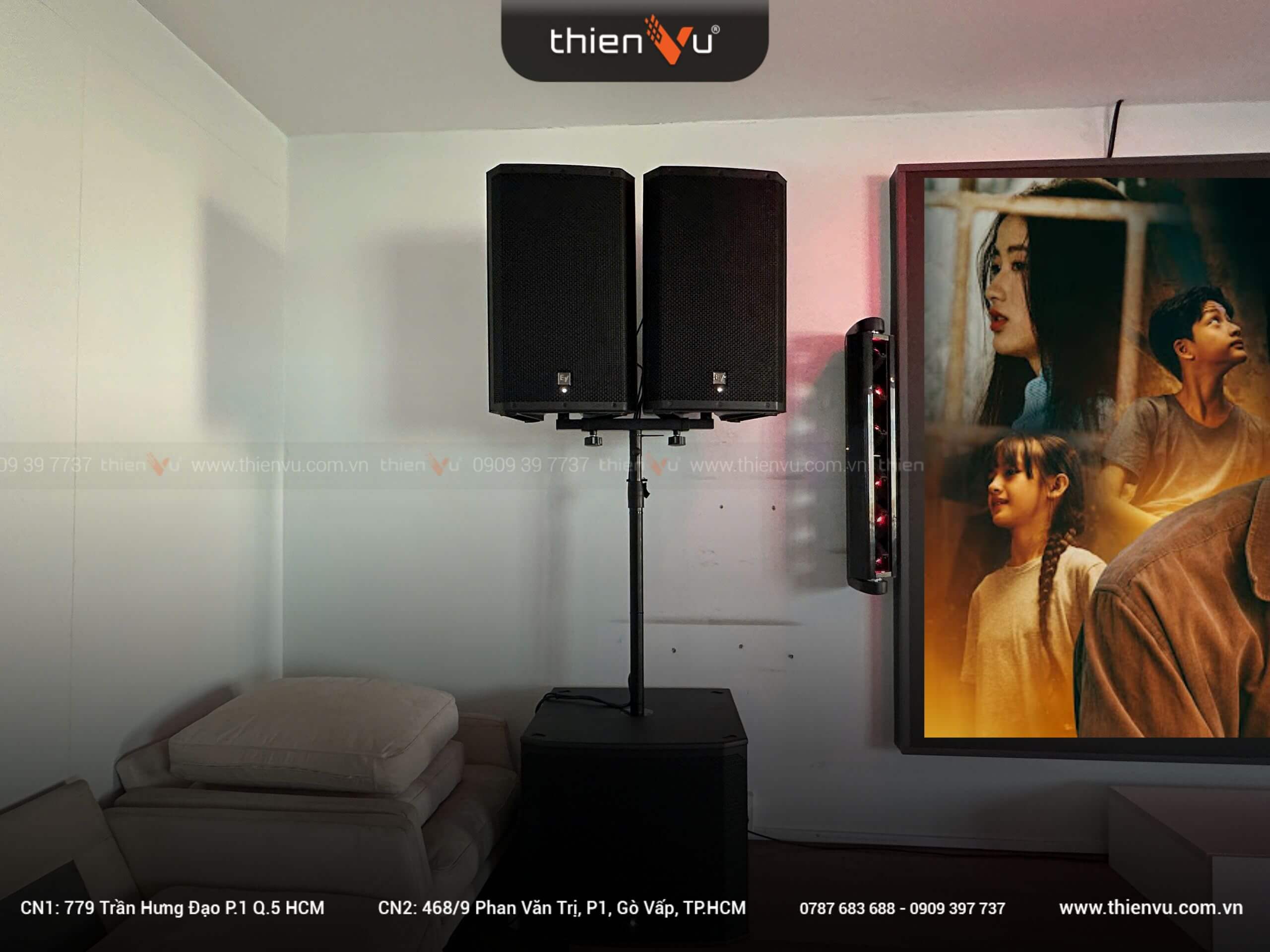 loa electrovoice zlx 15p g2 va loa sub cua dan karaoke electrovoice zlx 15p g2 tri gia 200 trieu