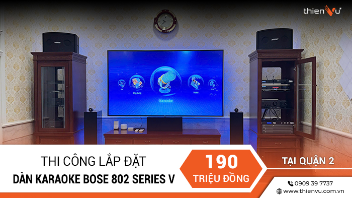 lap dan hat karaoke bose 802 series v ava
