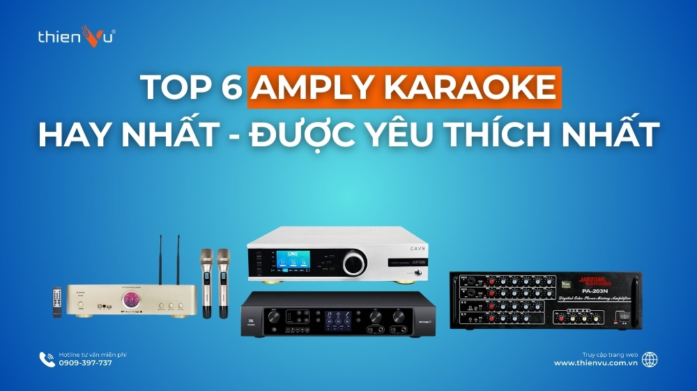 mua ngay top 6 amply karaoke hay nhat