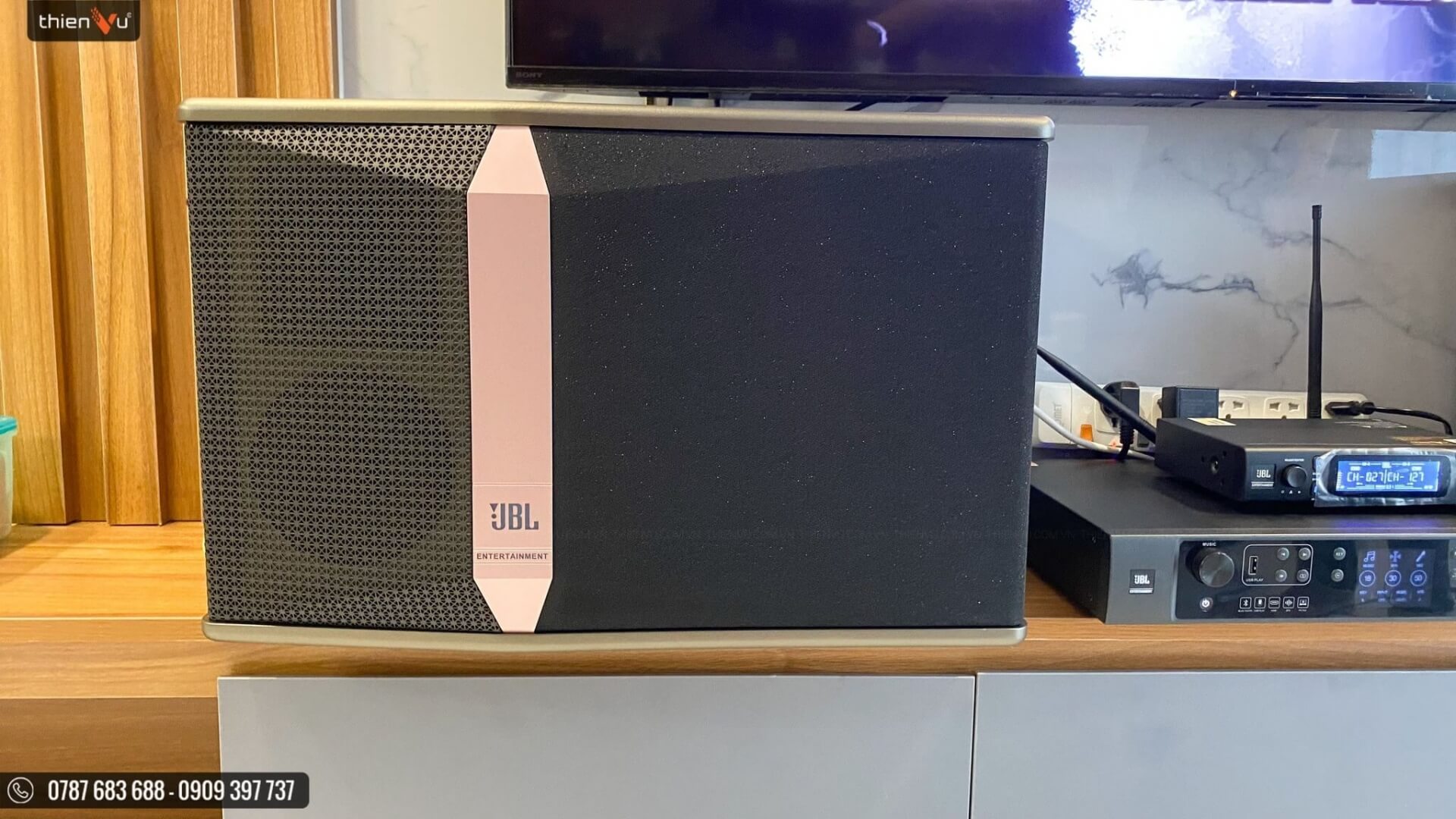 loa karaoke jbl ki512 chinh hang