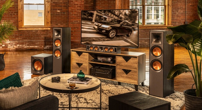 loa front sang trong klipsch r820f