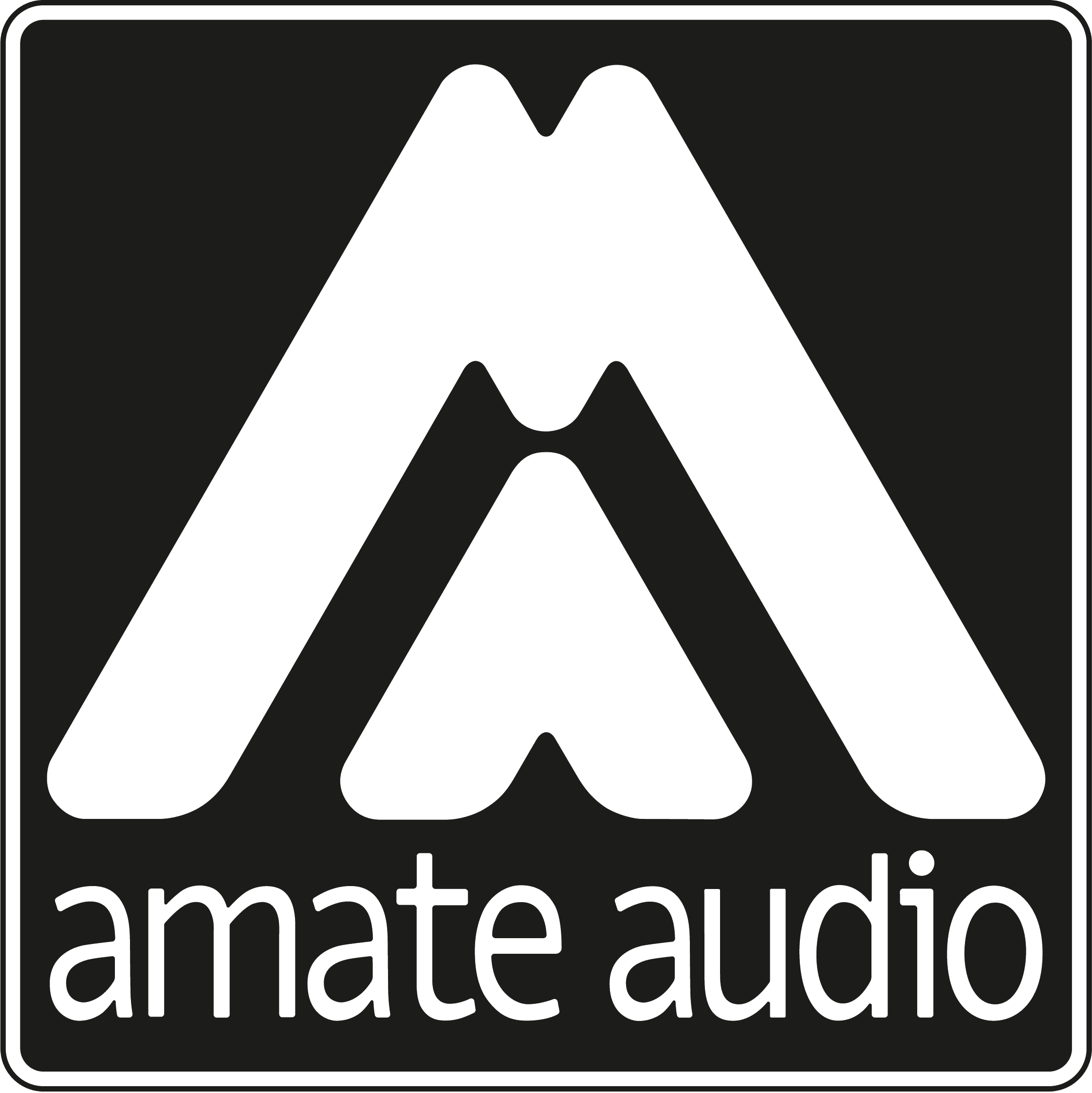 amate audio logo